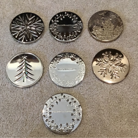 Bath & Body Works Holiday Candle Lids (Set of 7) - Picture 2 of 11